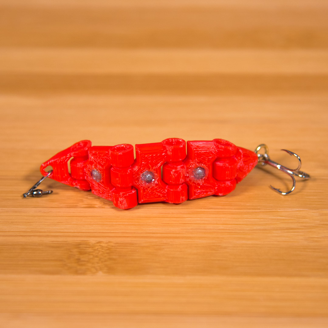 Fishing Lure! File:  Originally  shared by MakeTech 3D Printed Fishing Lure! file: - 3D Printing - Maker  Forums