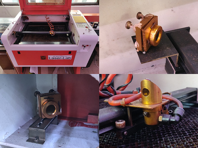 Photos of the laser cutter at Dim Sum Labs