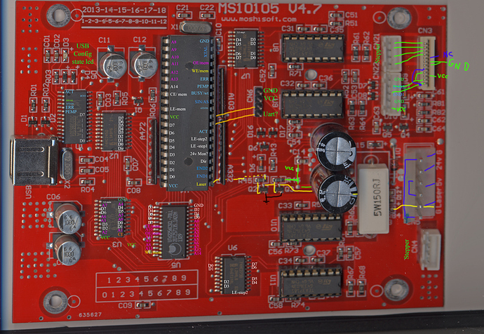 MS10105V4.7 board layout moshi