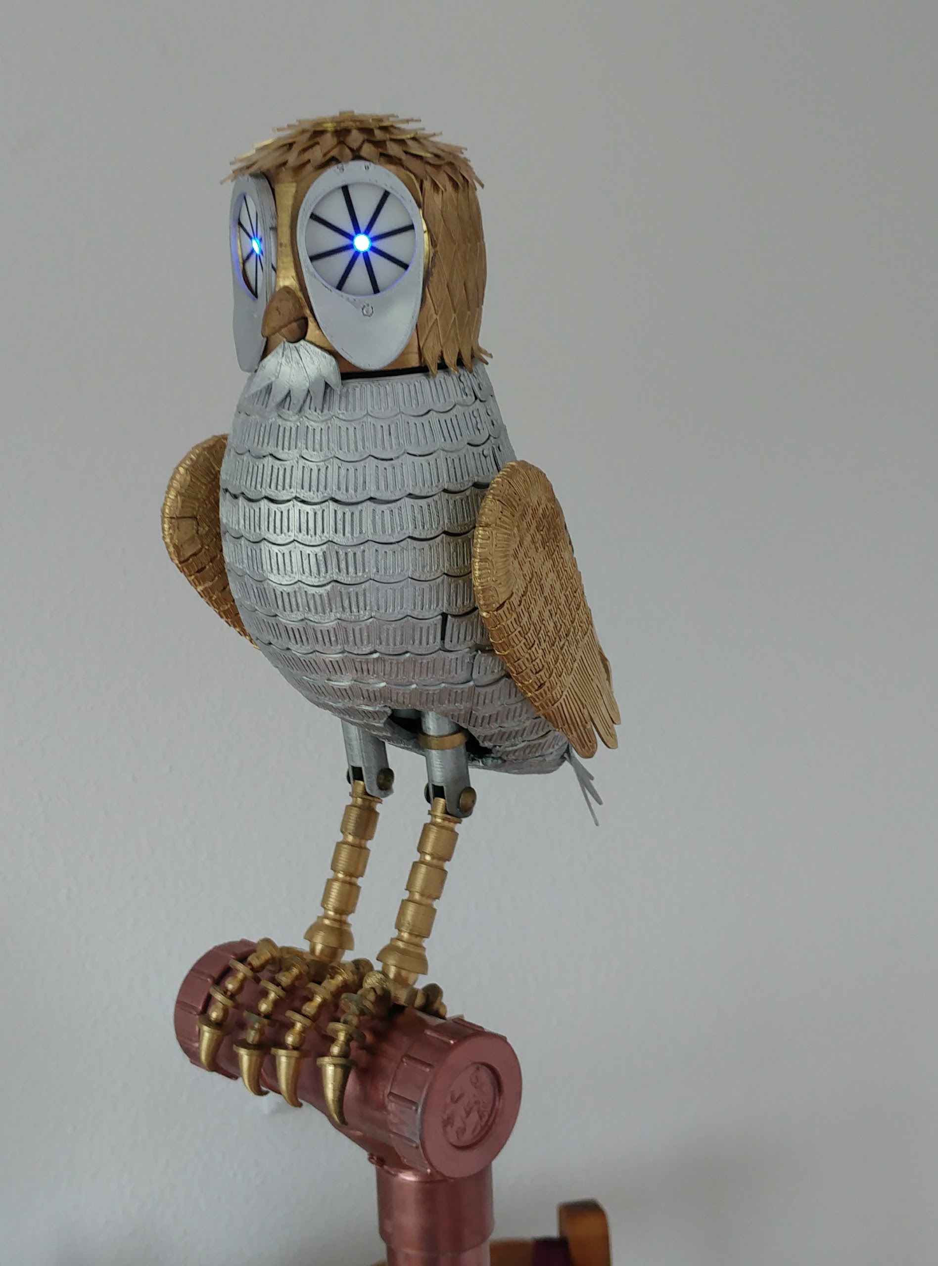 Bubo - the metallic, mechanical owl from Clash of the Titans.