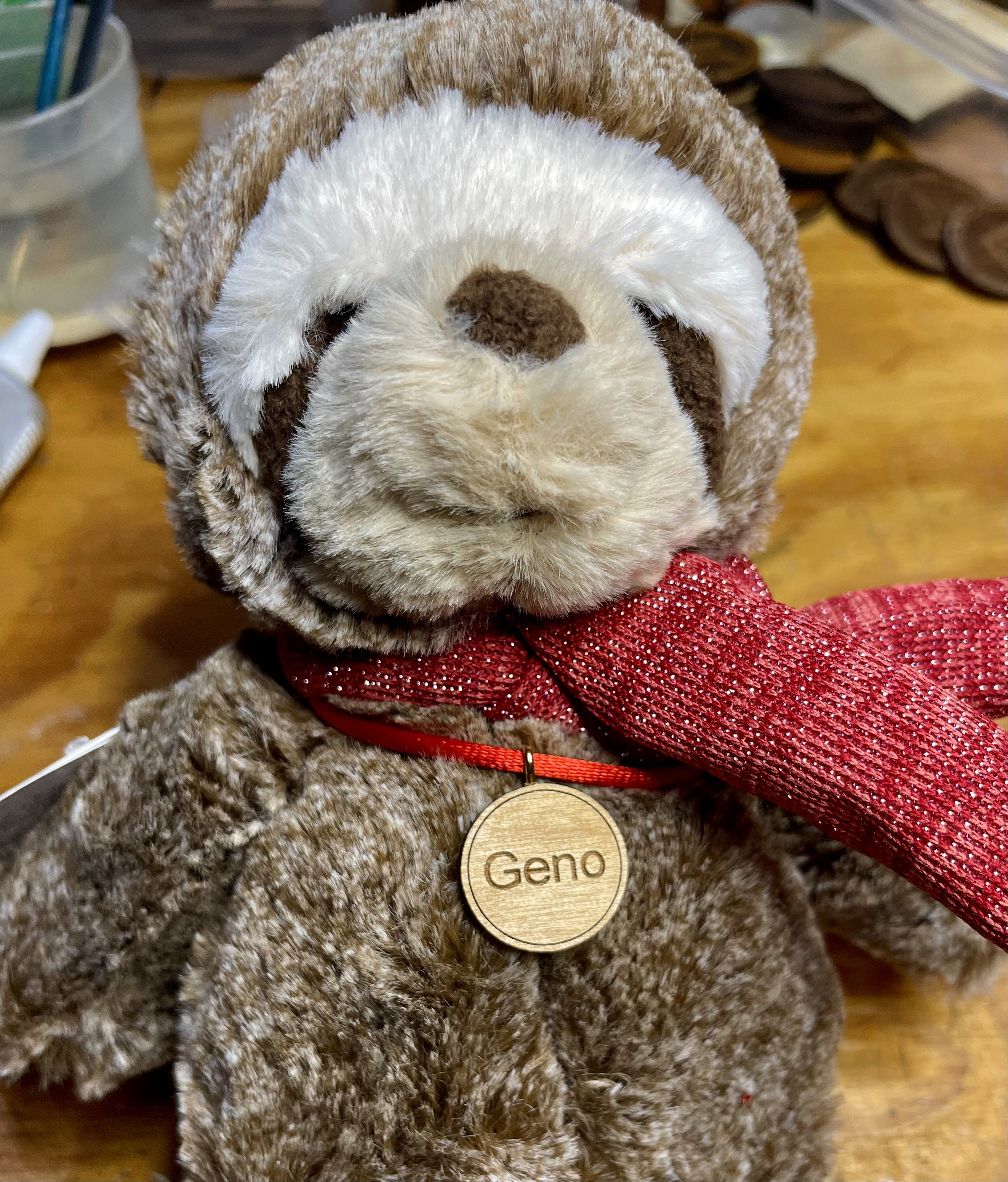 Stuffed Animal Name Tag (Speed Making Ed.) - Created With Laser - Maker  Forums